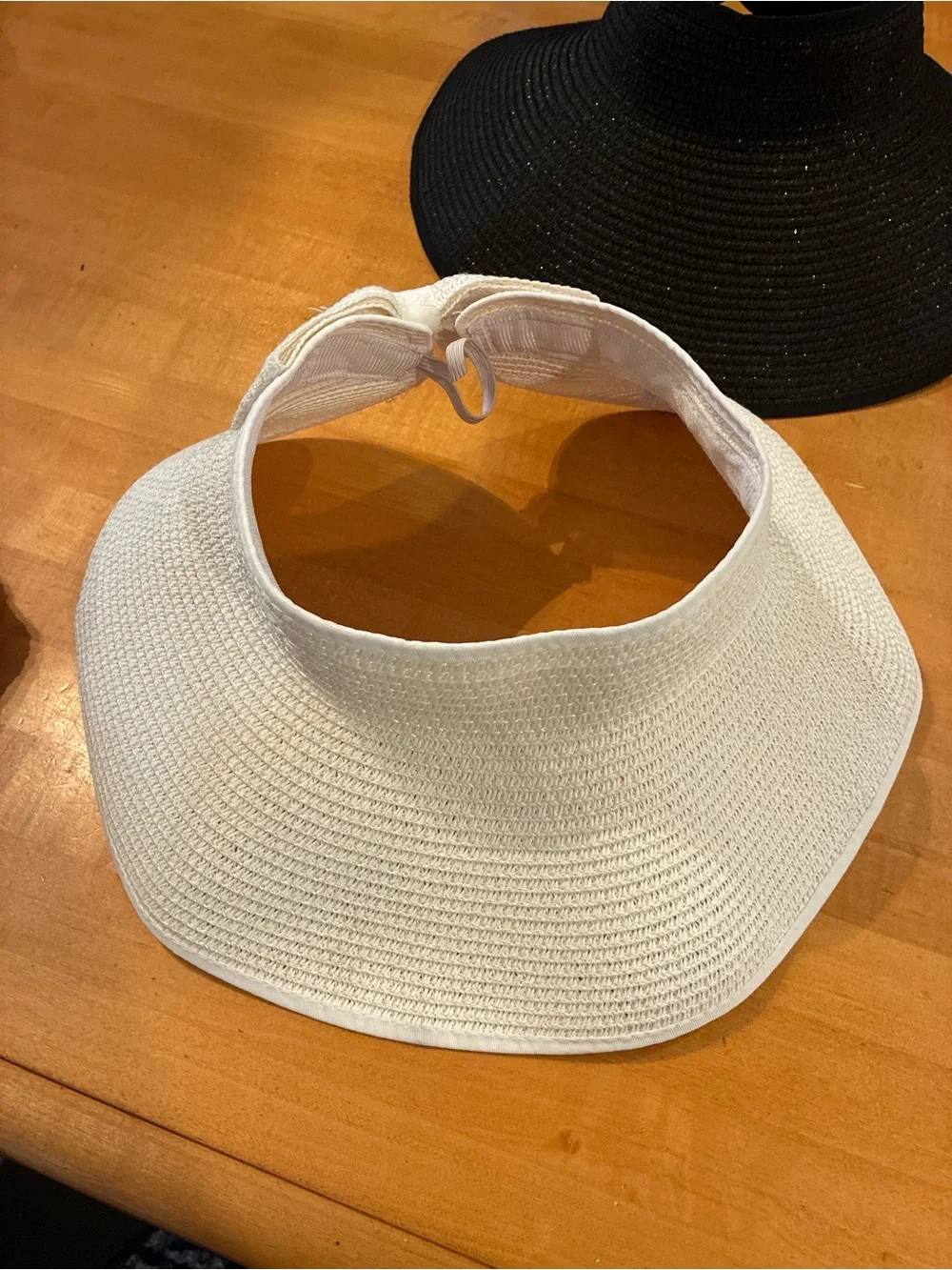 3 Pack Of Women’s Sun Hats Wide Brim, Bow On Back, Black, White, Cheetah Print